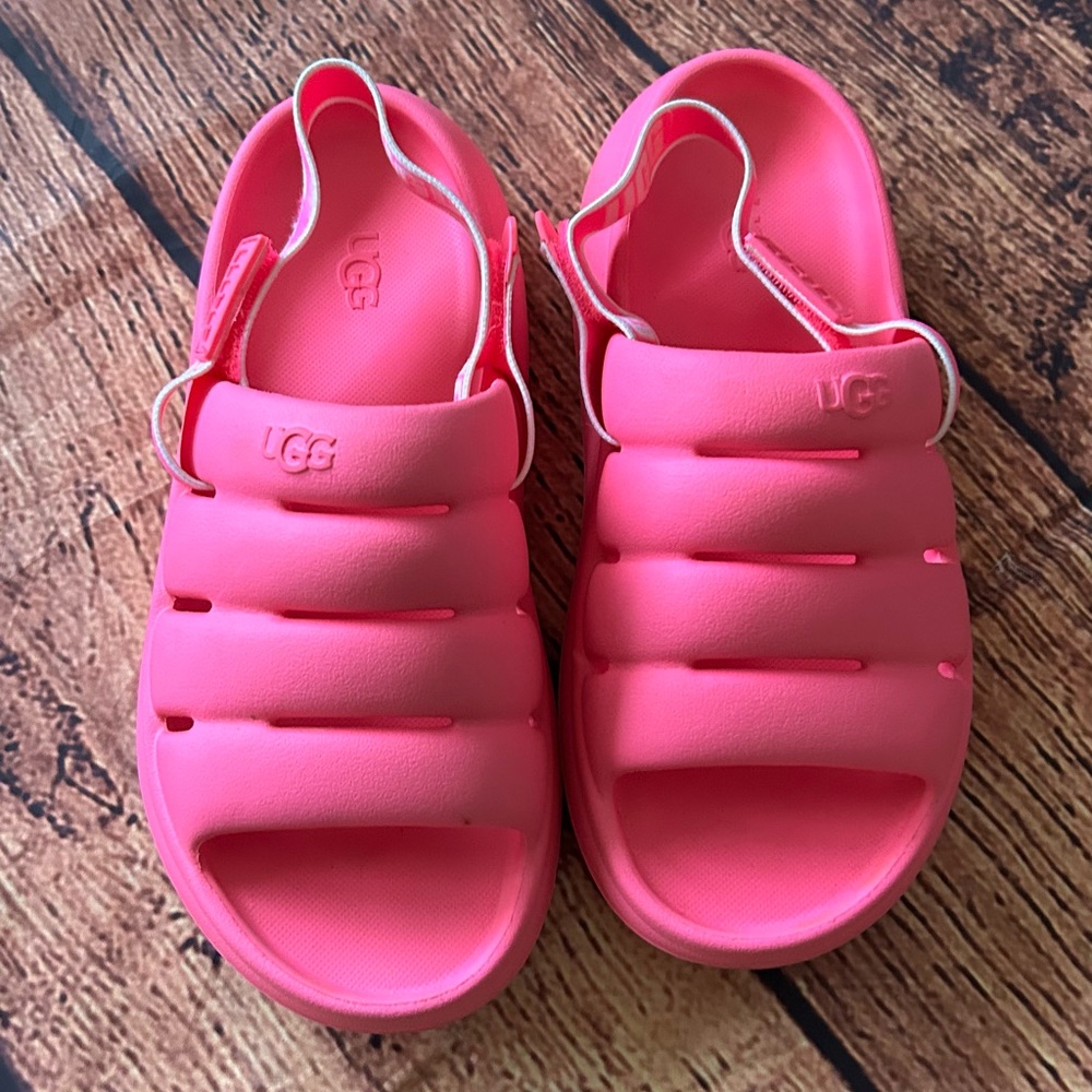 UGG SPORT YEAH Water-Resistant Slingback  sandals PINK size 5‎